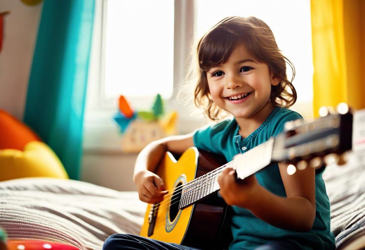 10 comptines pour enfants à la guitare : paroles et tablatures gratuites