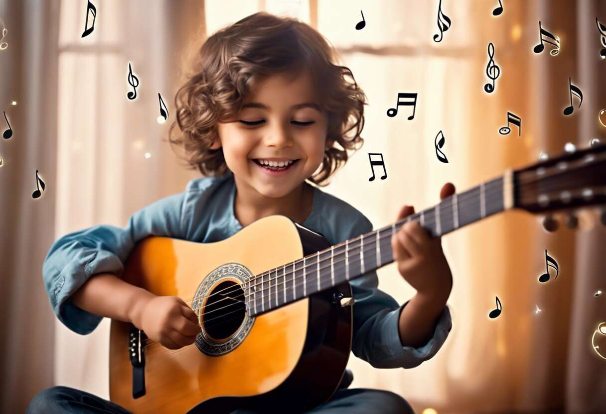 Comptines incontournables à la guitare : paroles et accords simplifiés