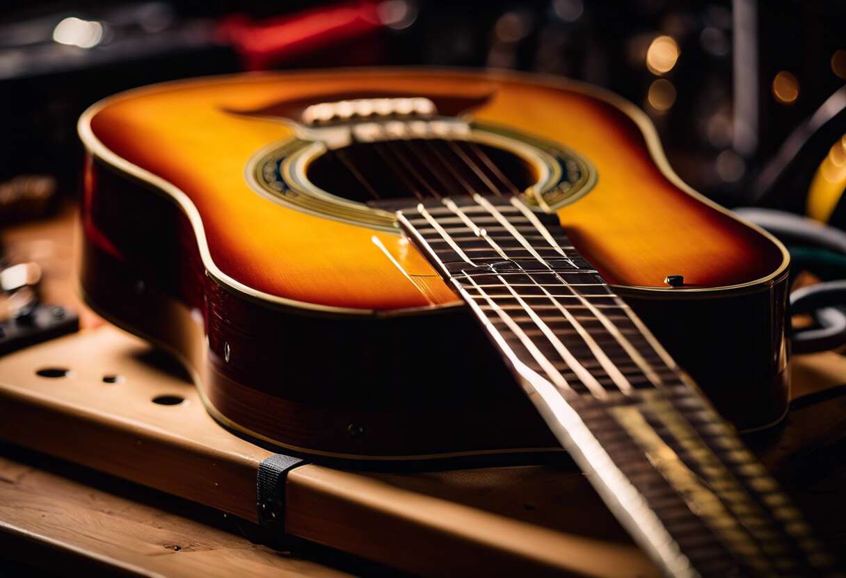 Prévenir la déformation du manche de guitare