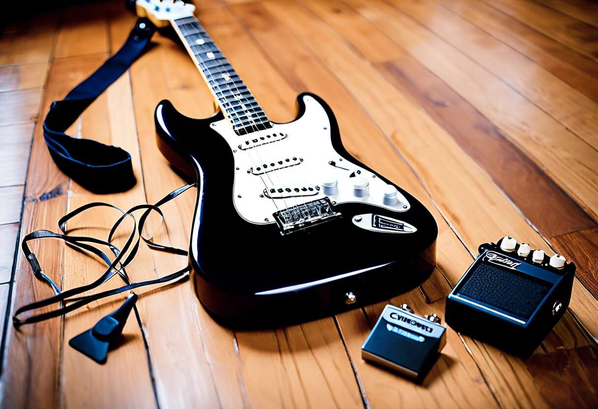 Accessoires indispensables pour accompagner la première guitare électrique