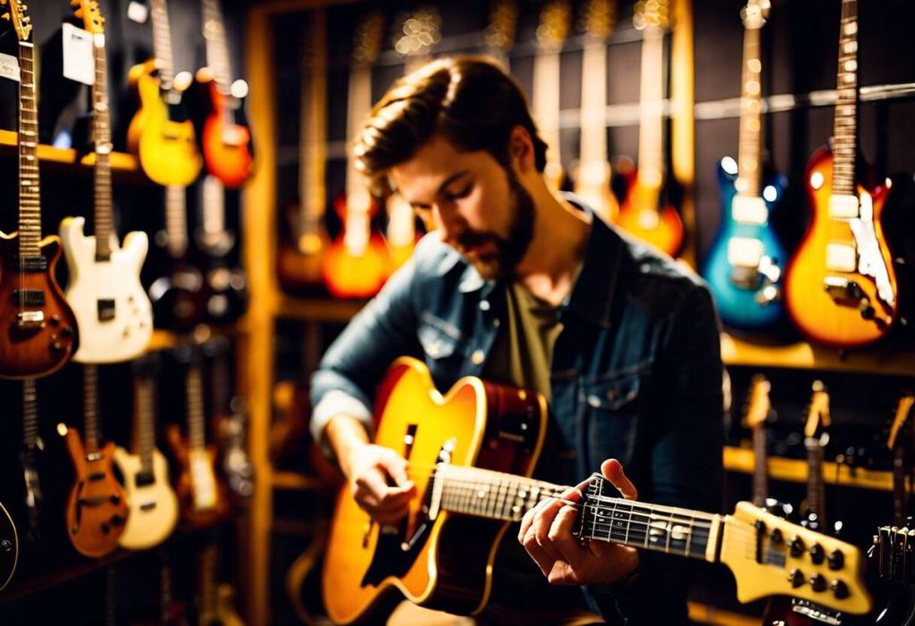 Choisir sa première guitare électrique : guide pour débutants