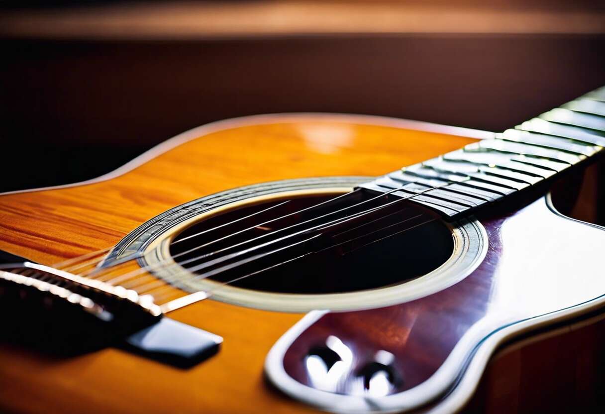 Préparation de la guitare : démontage et nettoyage