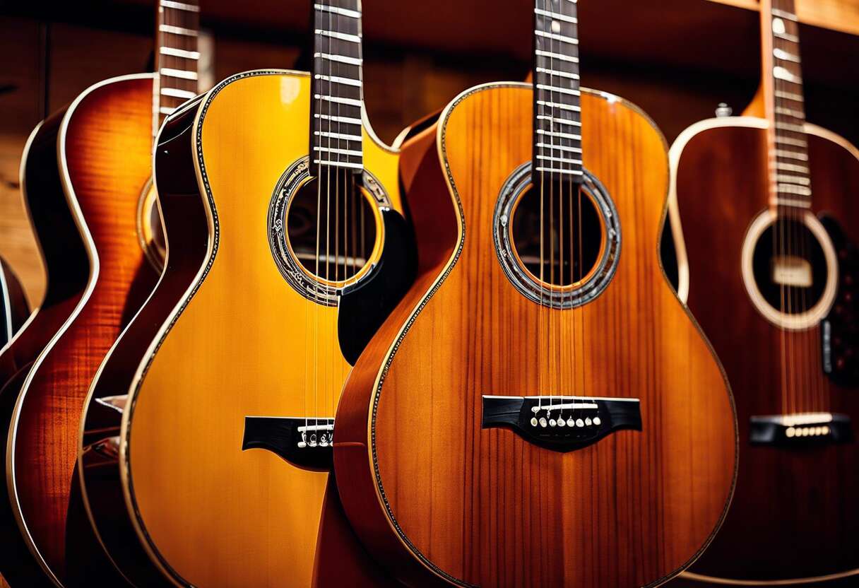 Les meilleures guitares acoustiques pour débutants : notre sélection