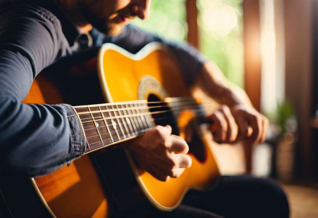 Renforcement des doigts pour guitariste folk débutant