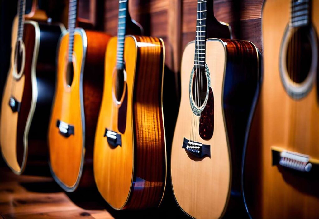Comparatif des meilleures guitares folk du marché