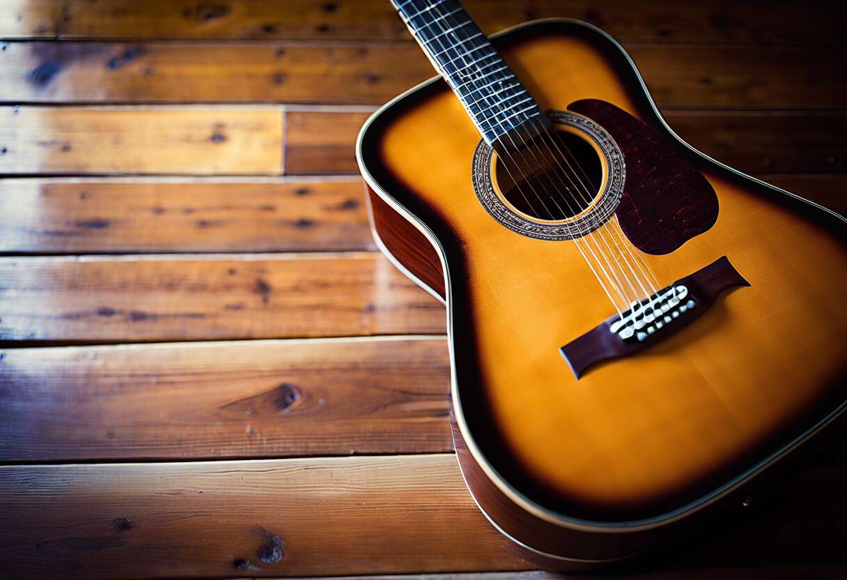 Découvrir les meilleurs modèles de guitares folk pour débutants