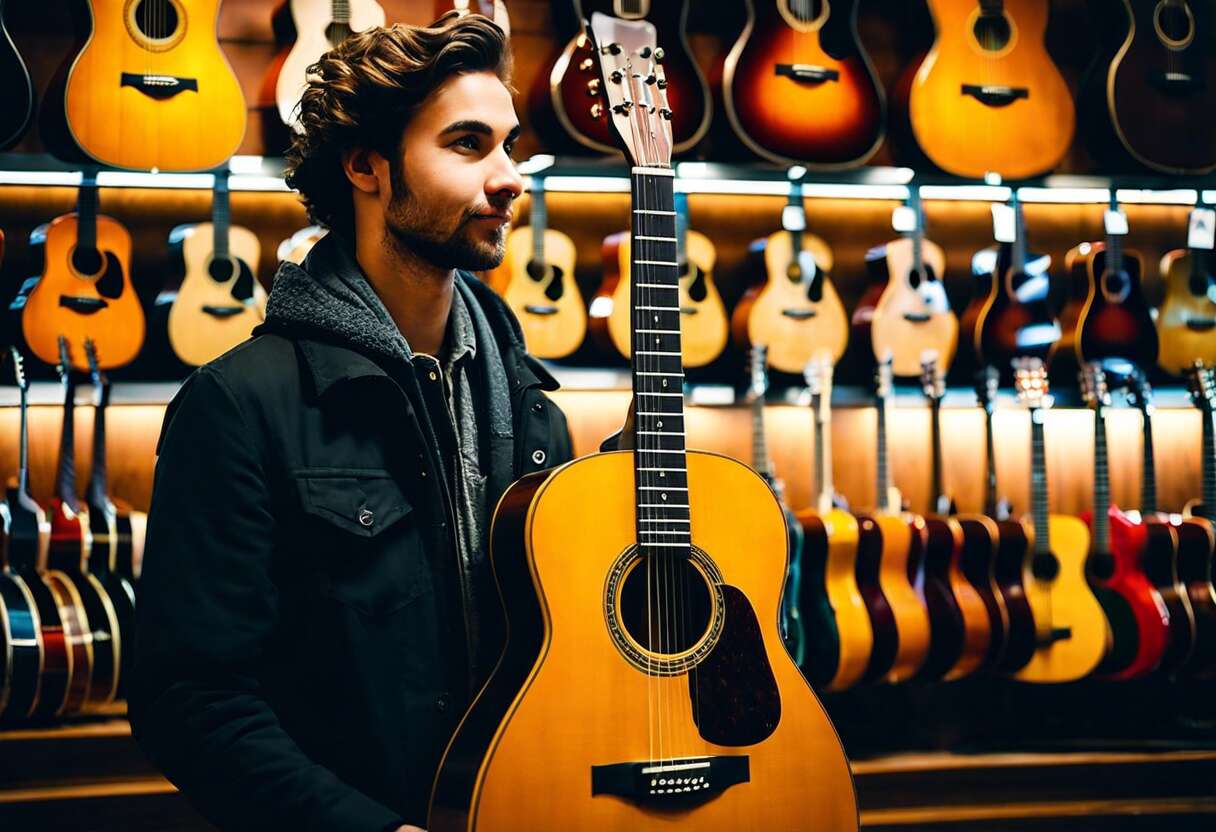 Le budget d'une première guitare folk : entre attentes et réalités