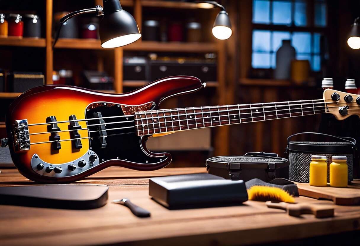 Entretien de votre guitare basse : conseils pour une longévité accrue