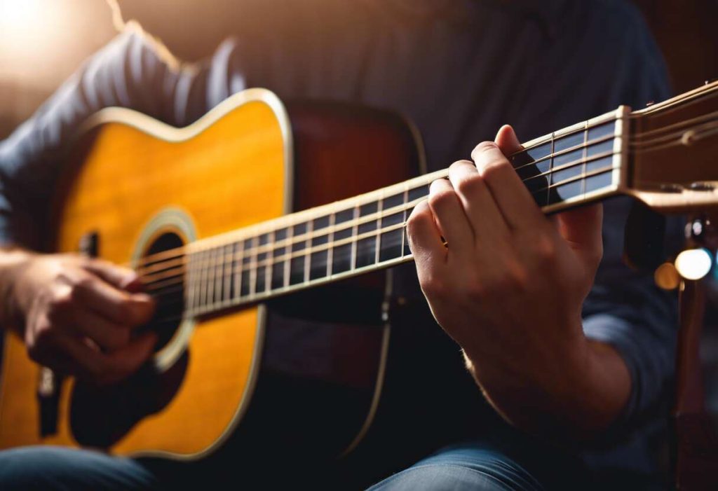 Accords de base pour débutants : maîtriser la guitare acoustique