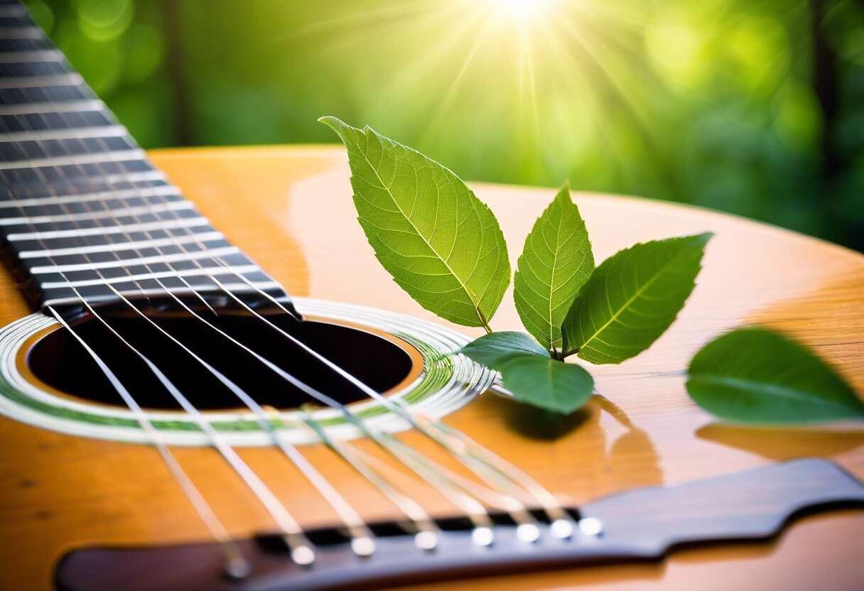 Matériaux durables : vers une guitare plus écologique
