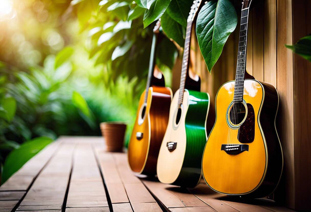 Guitares et cordes durables : le guide du musicien pour un choix engagé