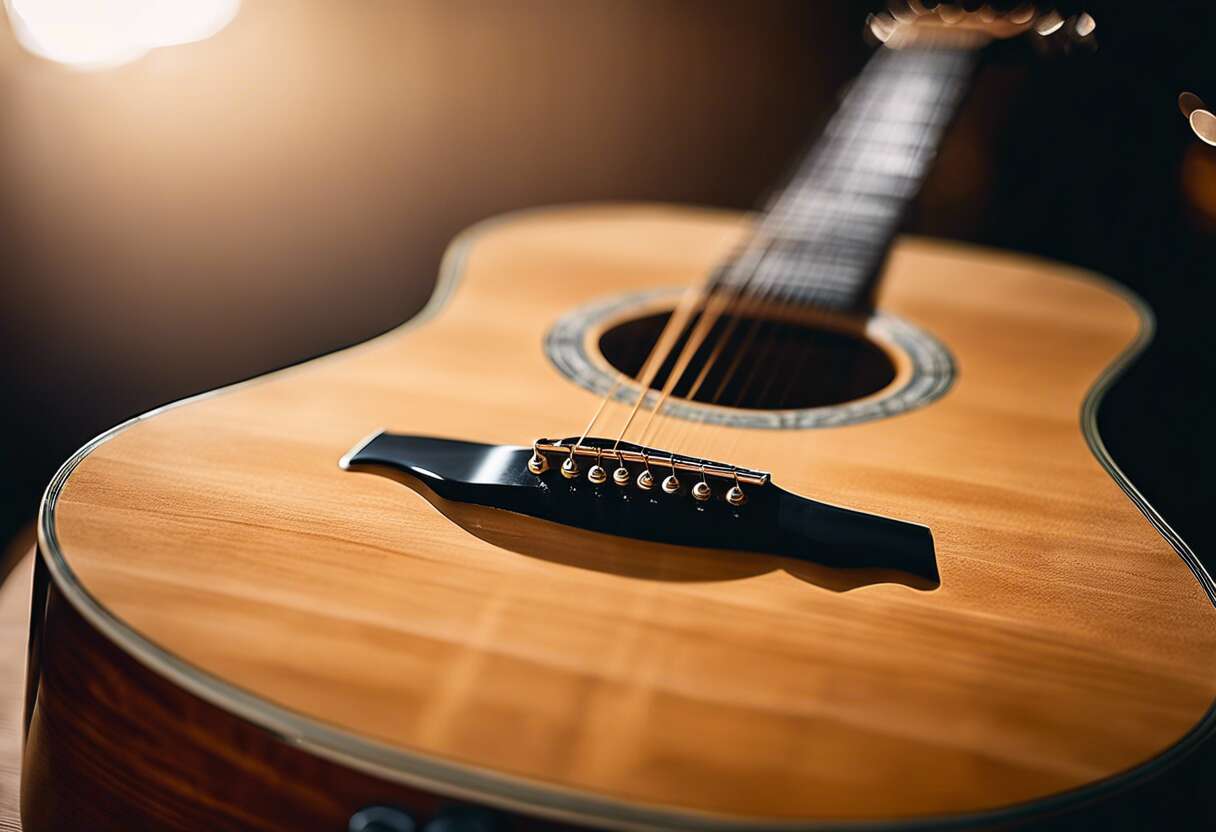 Les caractéristiques à considérer pour une guitare acoustique