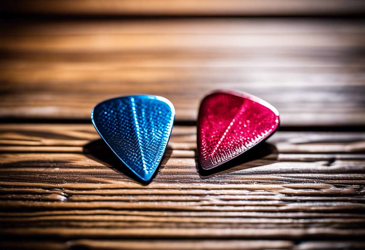 Les médiators en métal vs plastique : le grand débat