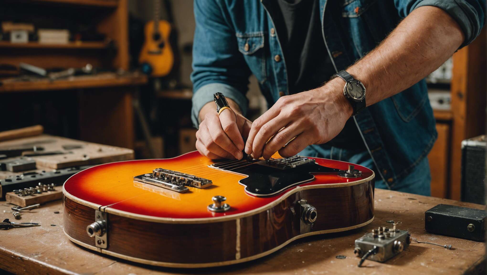 Éliminer les rayures sur une guitare : trucs et astuces