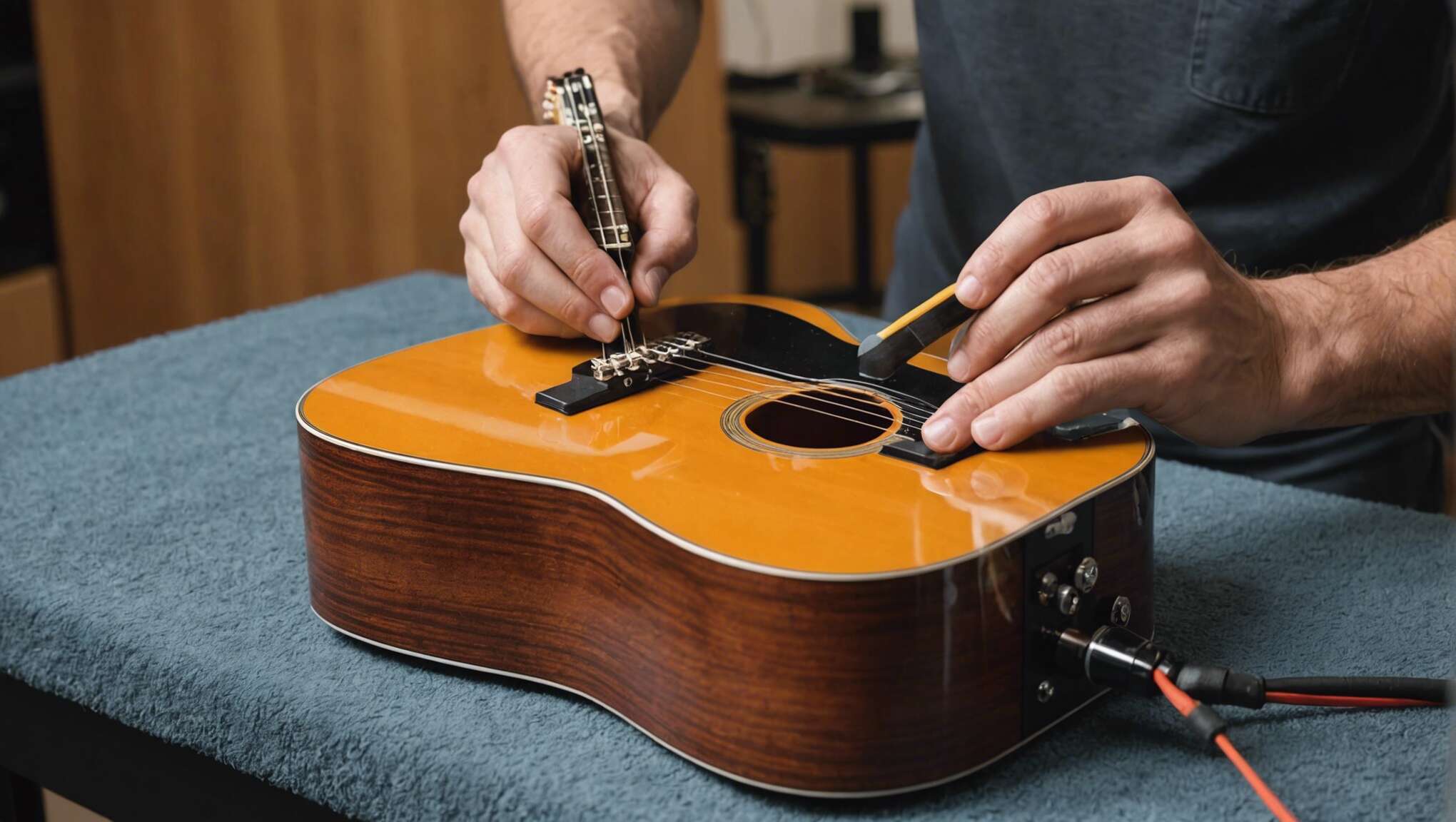étapes essentielles de l'entretien régulier d'une guitare