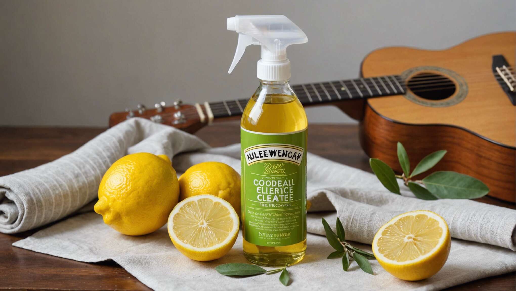 Produits naturels pour nettoyer sa guitare : recettes maison efficaces