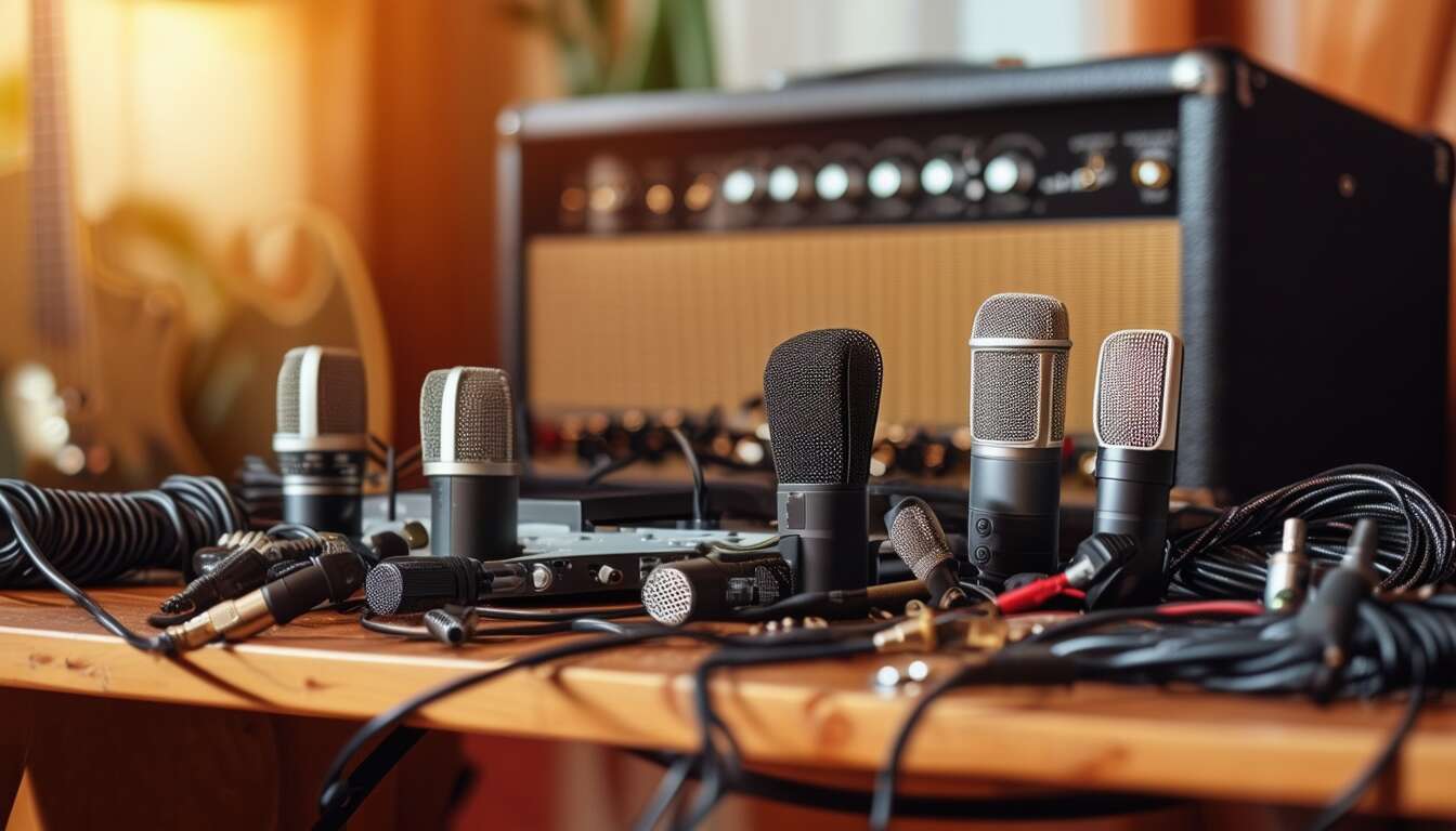 L'importance des câbles et adaptateurs pour microphones de guitare