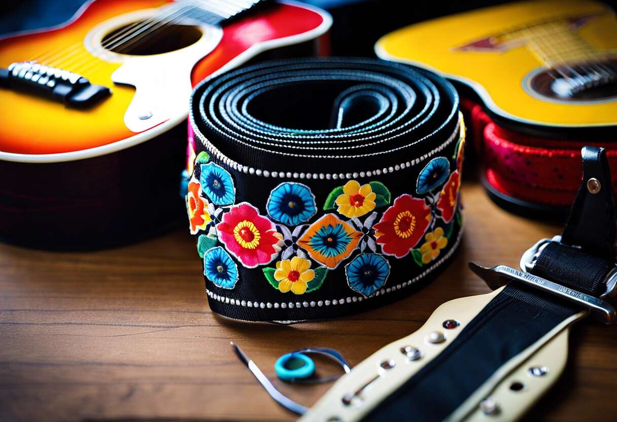 Customiser sa sangle de guitare : idées DIY et inspiration
