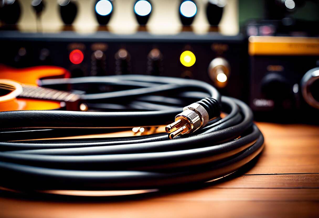 Impact du choix du câble sur la qualité sonore de l&rsquo;enregistrement de votre guitare