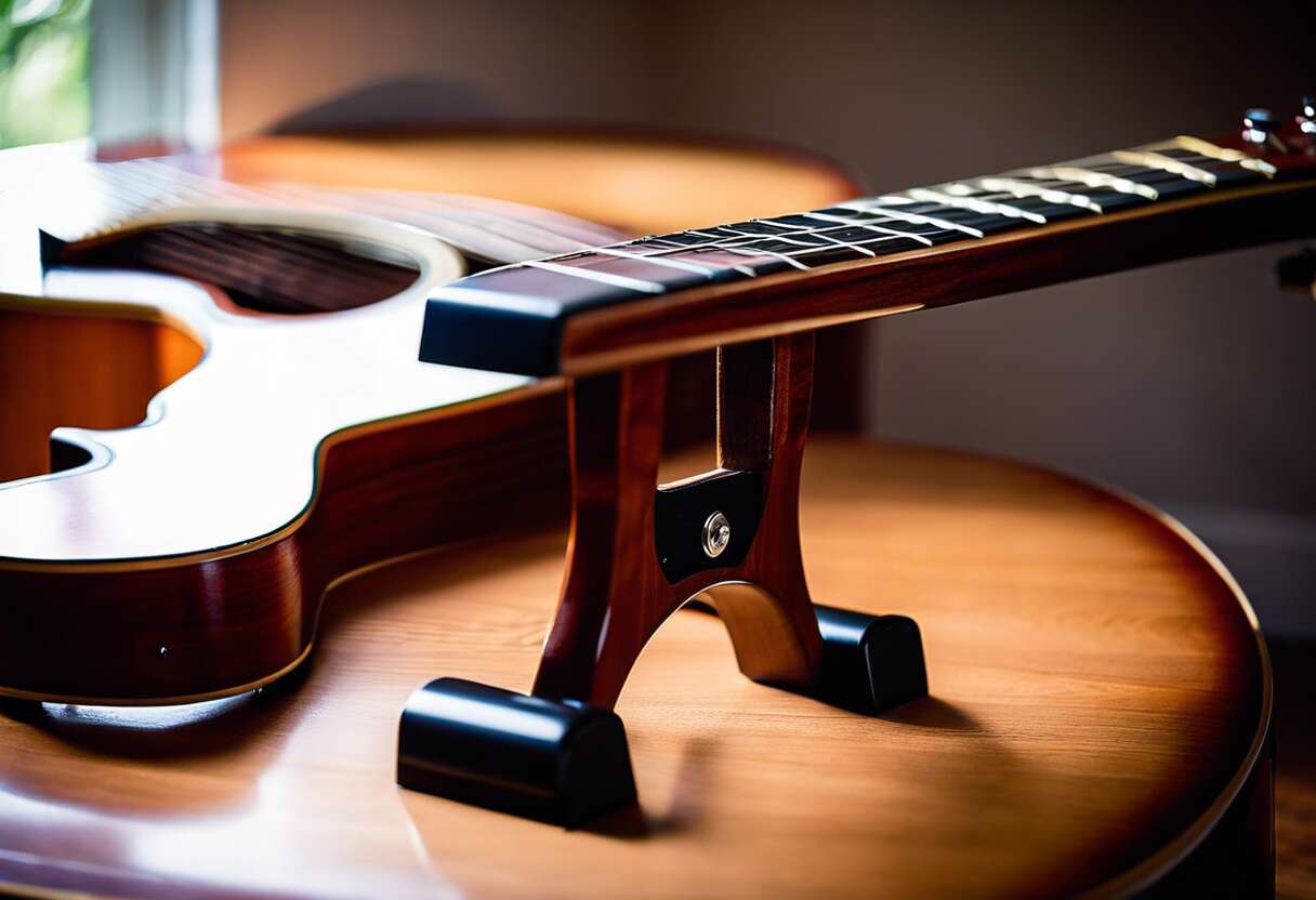 Supports et stands : conseils d&rsquo;utilisation sans endommager sa guitare