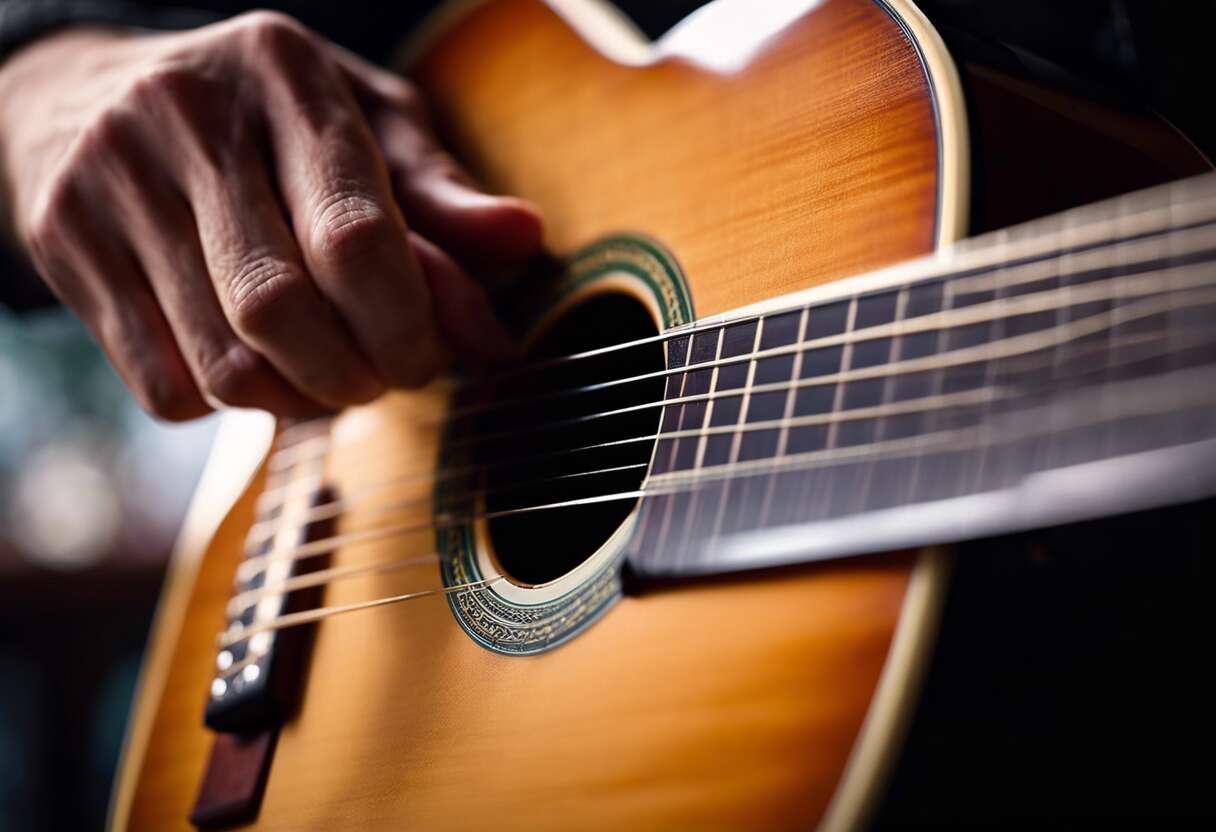 Les bases du fingerpicking : positionnement et mouvement des doigts