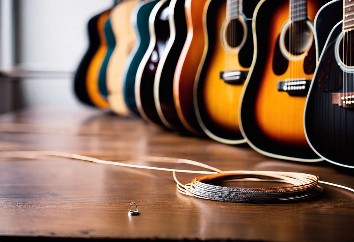 Les critères essentiels pour choisir des cordes de guitare