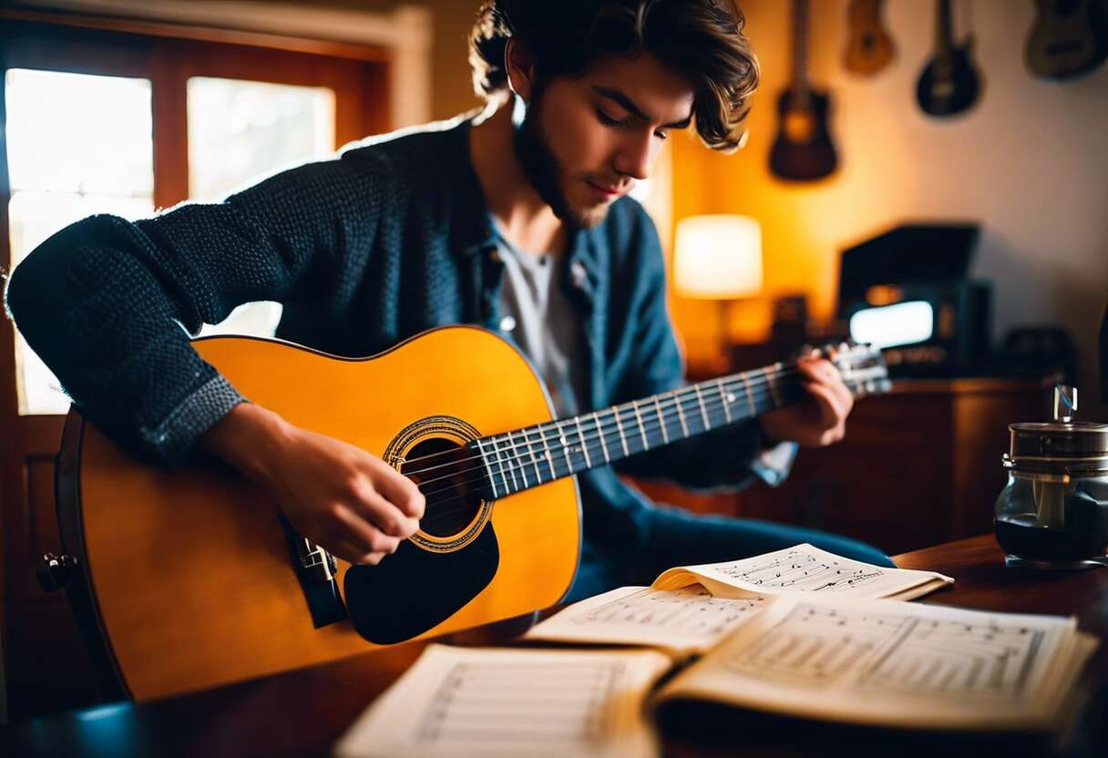 La régularité dans l'apprentissage : clé du progrès à la guitare