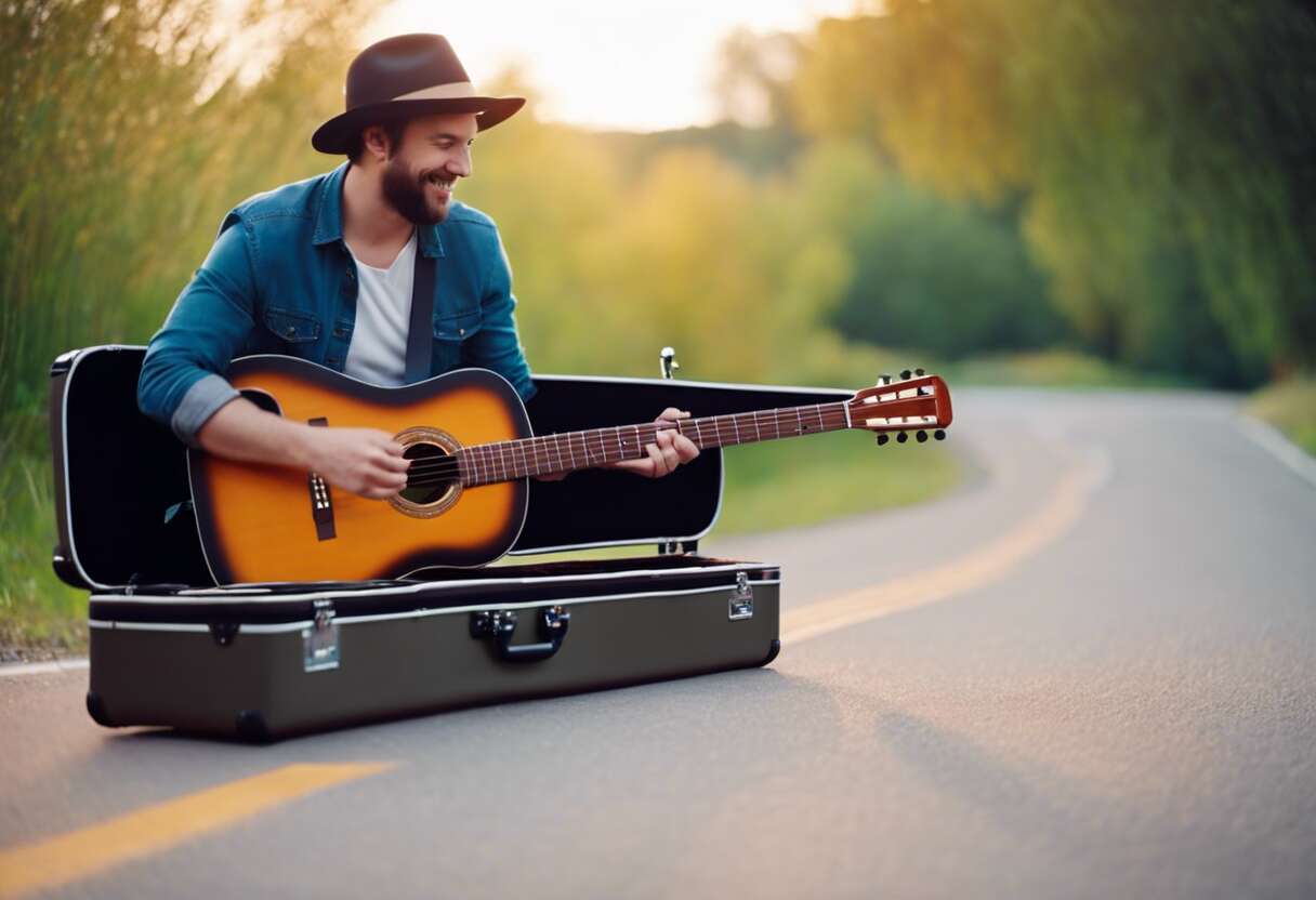 Sélection des étuis de transport légers pour guitaristes nomades