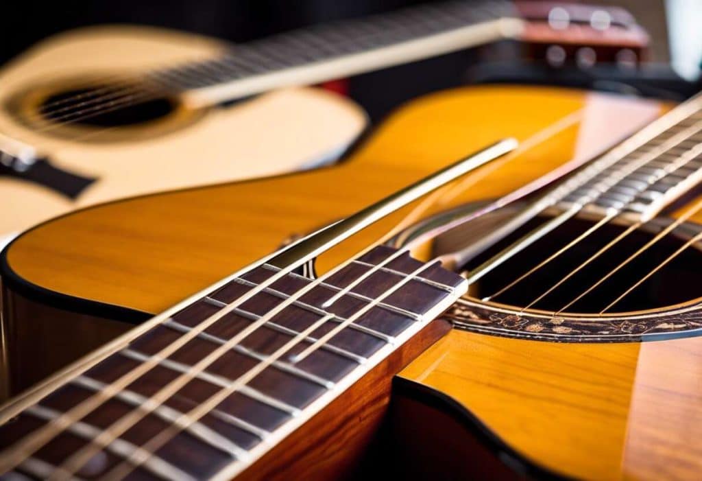 Les différences sonores entre guitares classiques et acoustiques