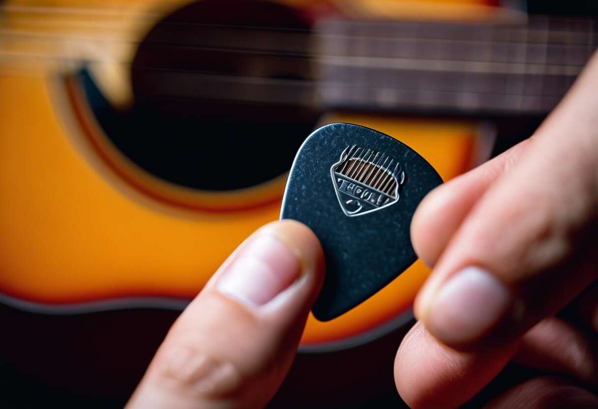 Comment tenir son médiator pour un contrôle optimal