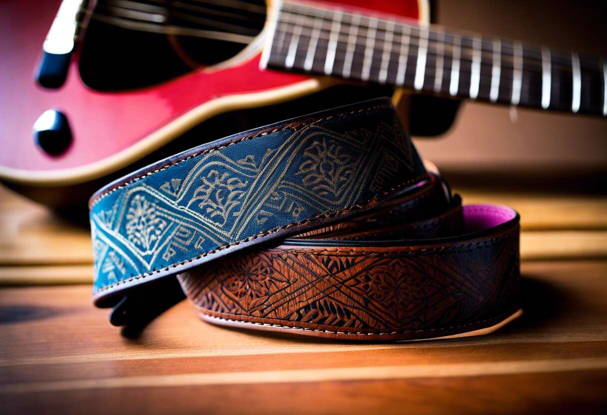 L'importance du choix d'une sangle adaptée à votre guitare