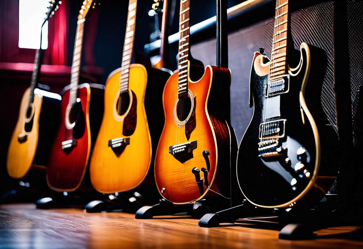 Stabilité et sécurité : les caractéristiques d'un bon stand de guitare