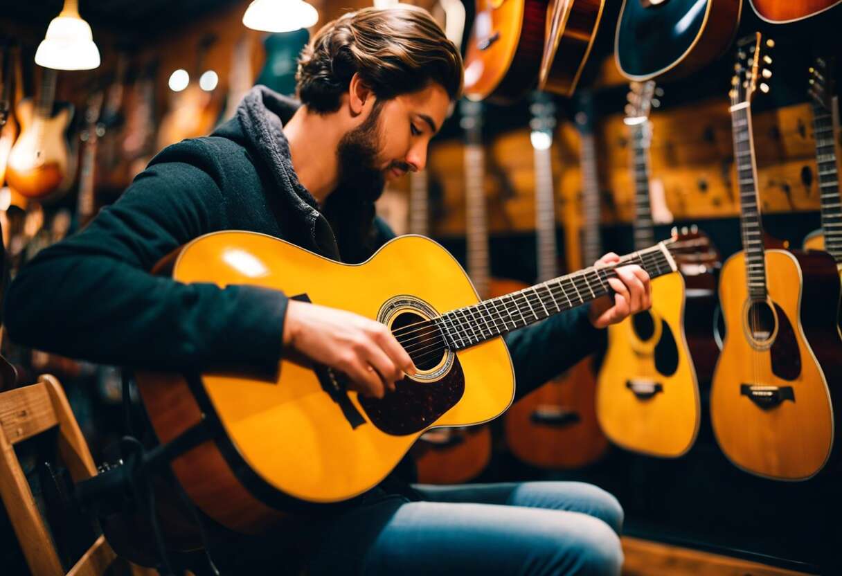 Choisir sa première guitare 12 cordes : les critères à considérer