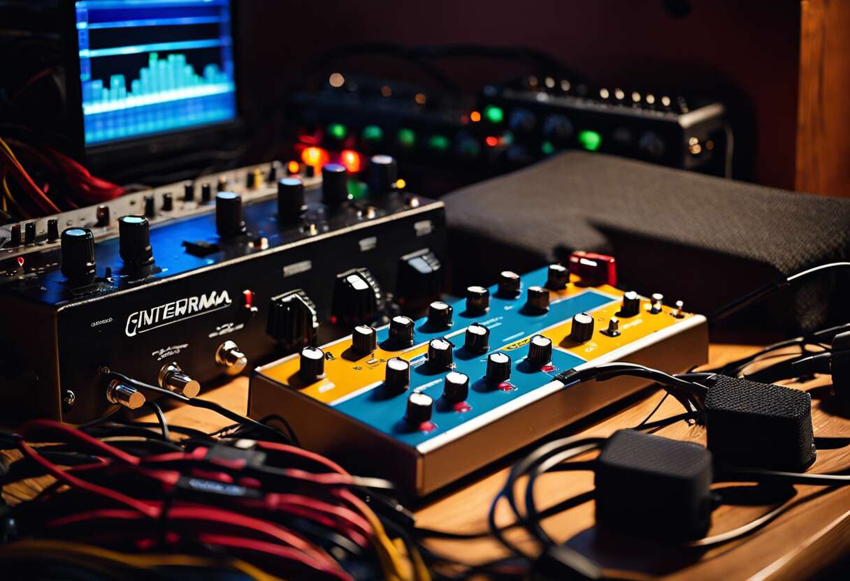 Utilisation correcte de l'alimentation fantôme avec les effets de guitare