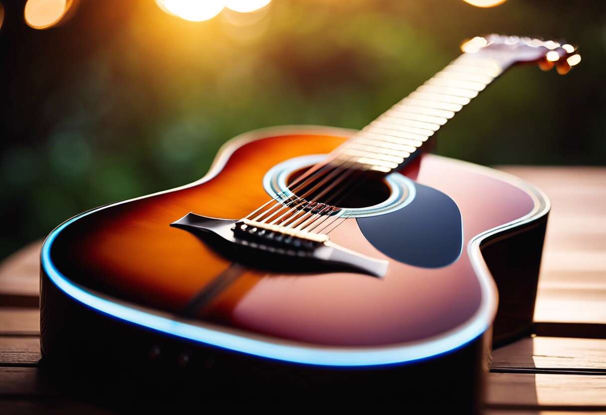 La palette de prix des guitares électro-acoustiques 12 cordes