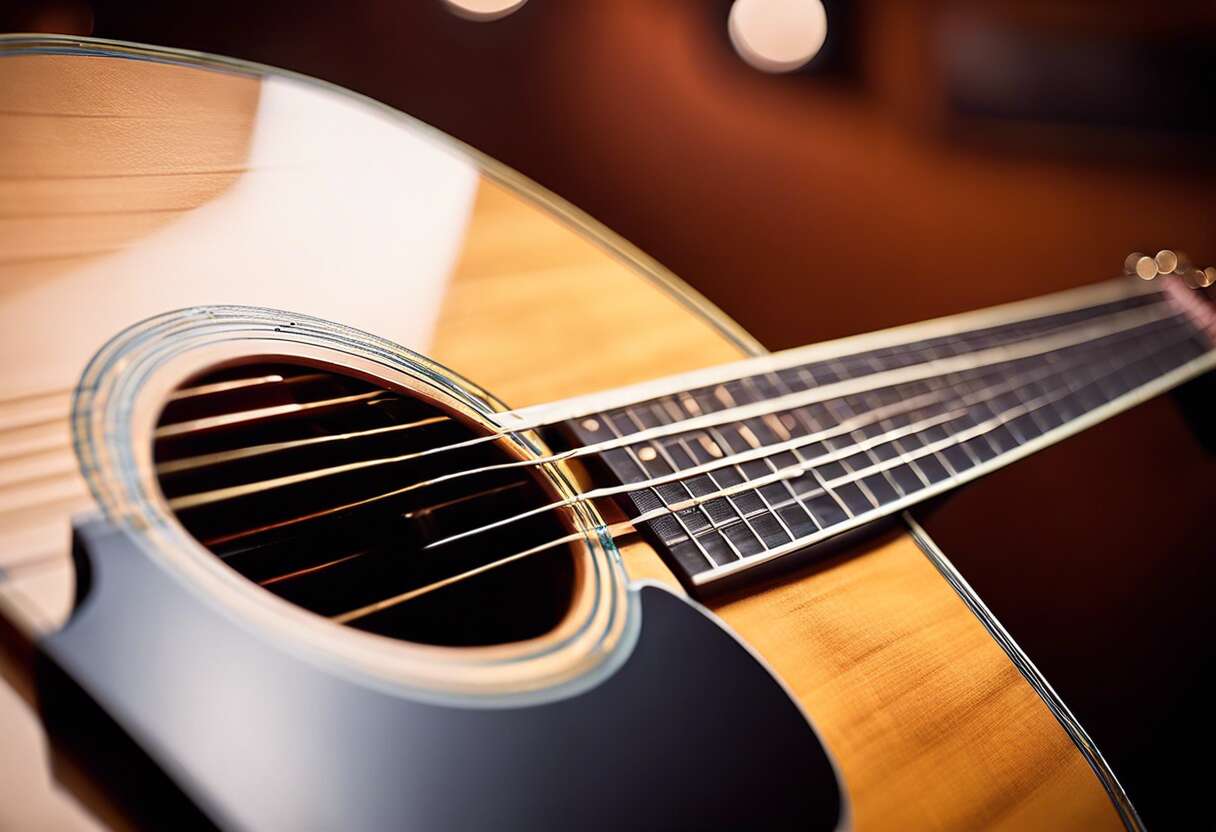 L'anatomie de la guitare acoustique : structure et fonctionnalités
