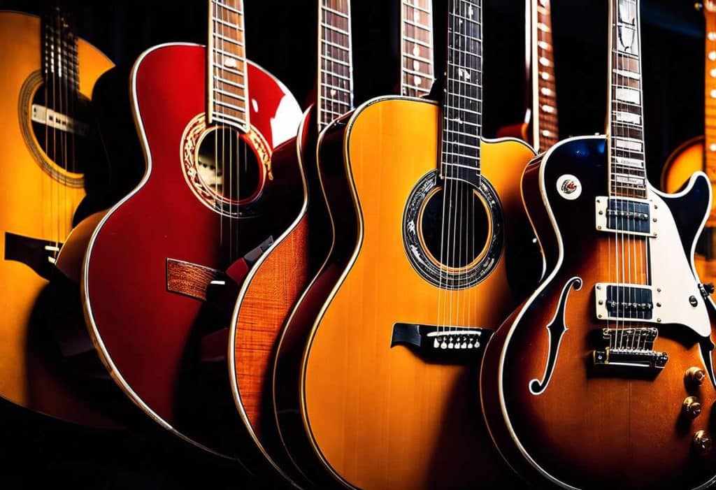 Influence de la taille et forme d'une guitare sur le son produit