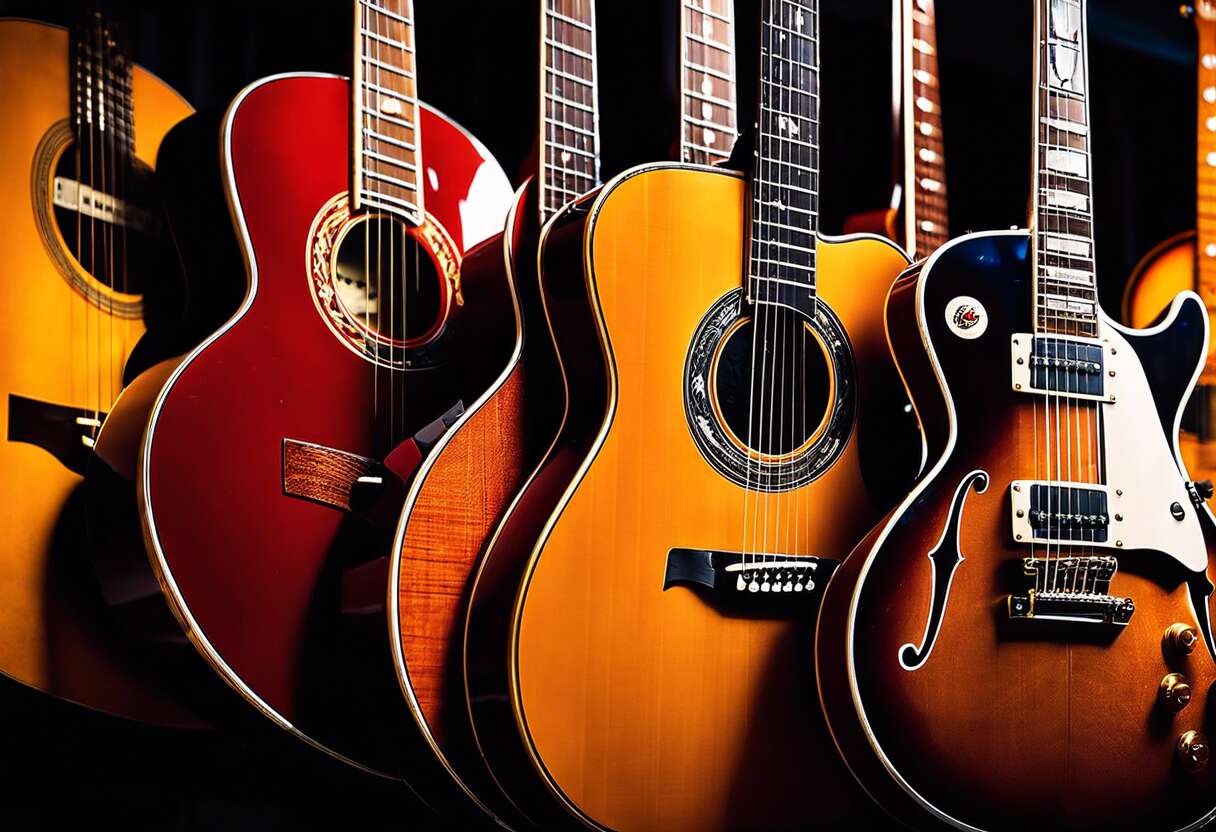 Influence de la taille et forme d'une guitare sur le son produit