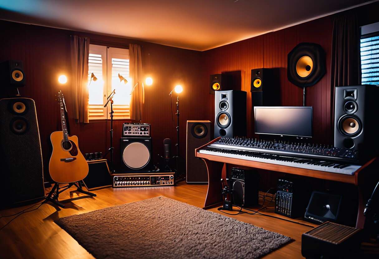 Pourquoi le traitement acoustique est essentiel dans un home studio