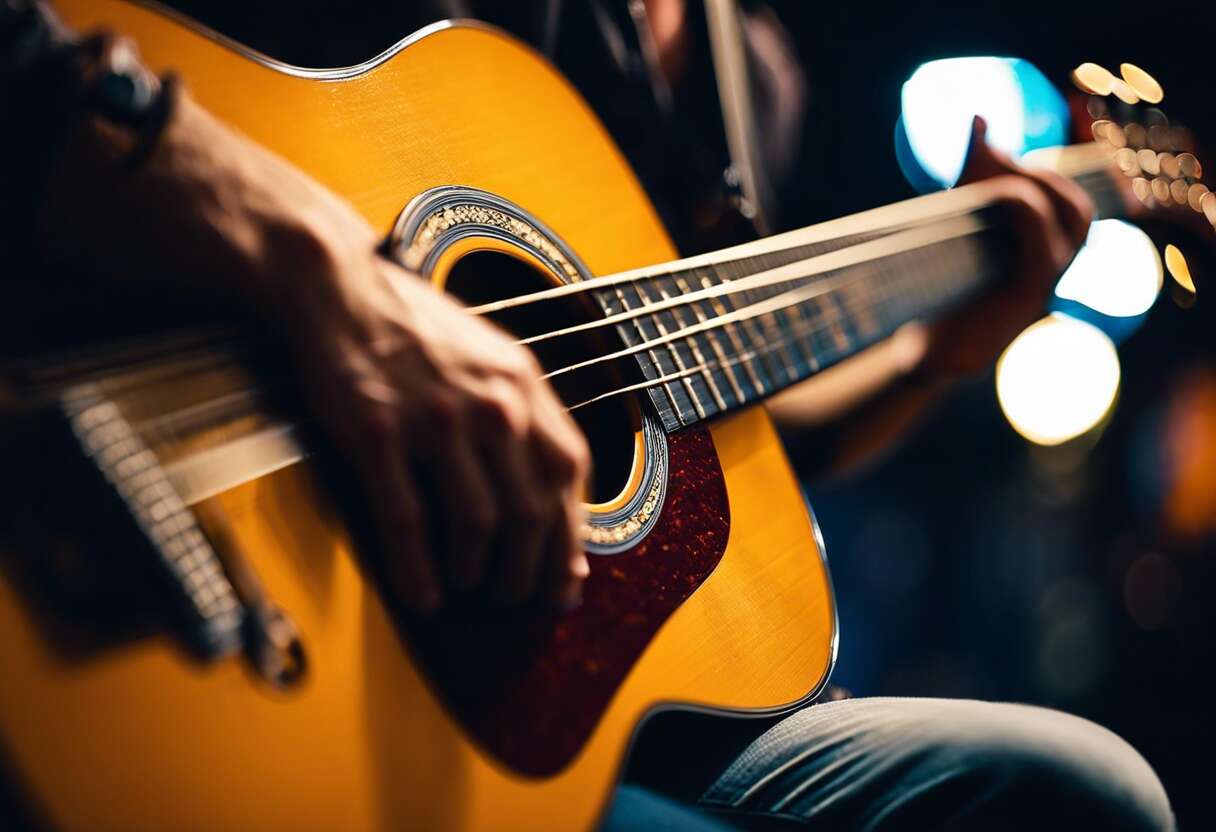Position debout : ajustement de la sangle et positionnement du corps
