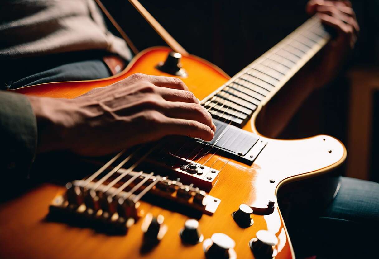 La beauté des accords complexes à la guitare