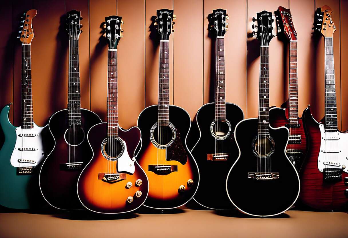 Connaître les différents types de guitares : le choix essentiel