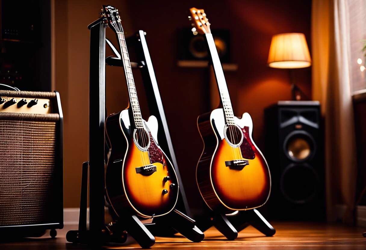 Critères essentiels pour choisir un support autoportant fiable pour votre guitare basse