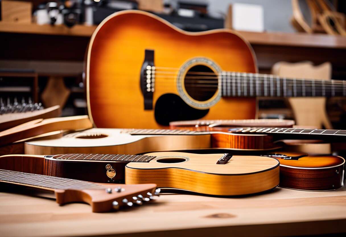 Les essences de bois privilégiées pour les guitares classiques