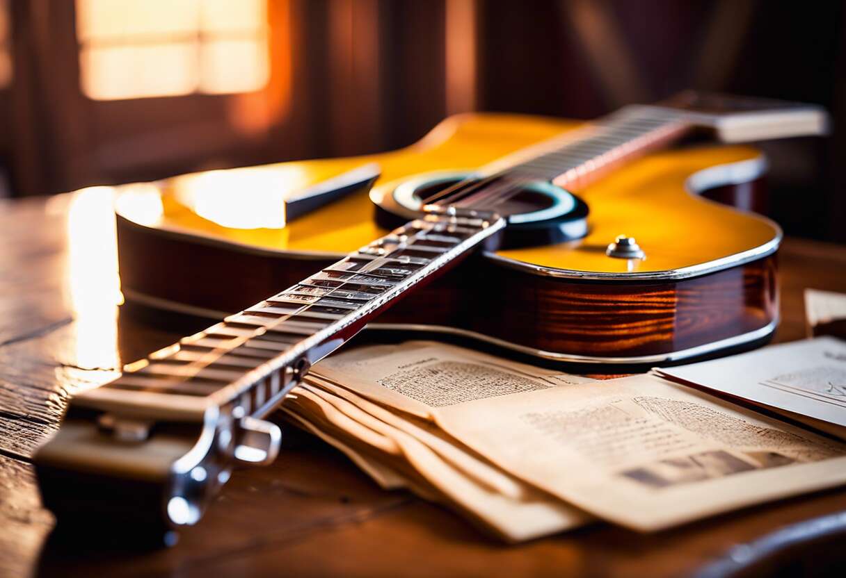 Les origines et l'histoire de la guitare slide