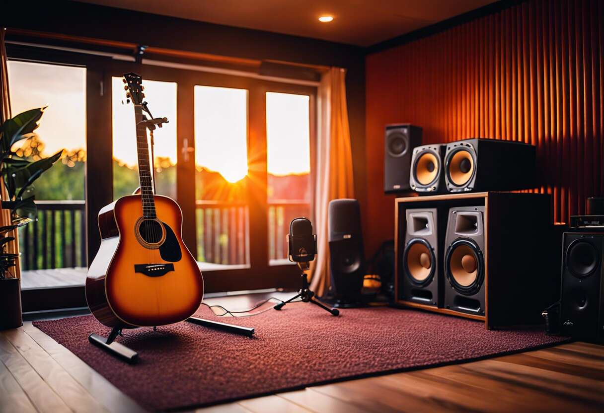 Optimiser l'acoustique de votre espace d'enregistrement