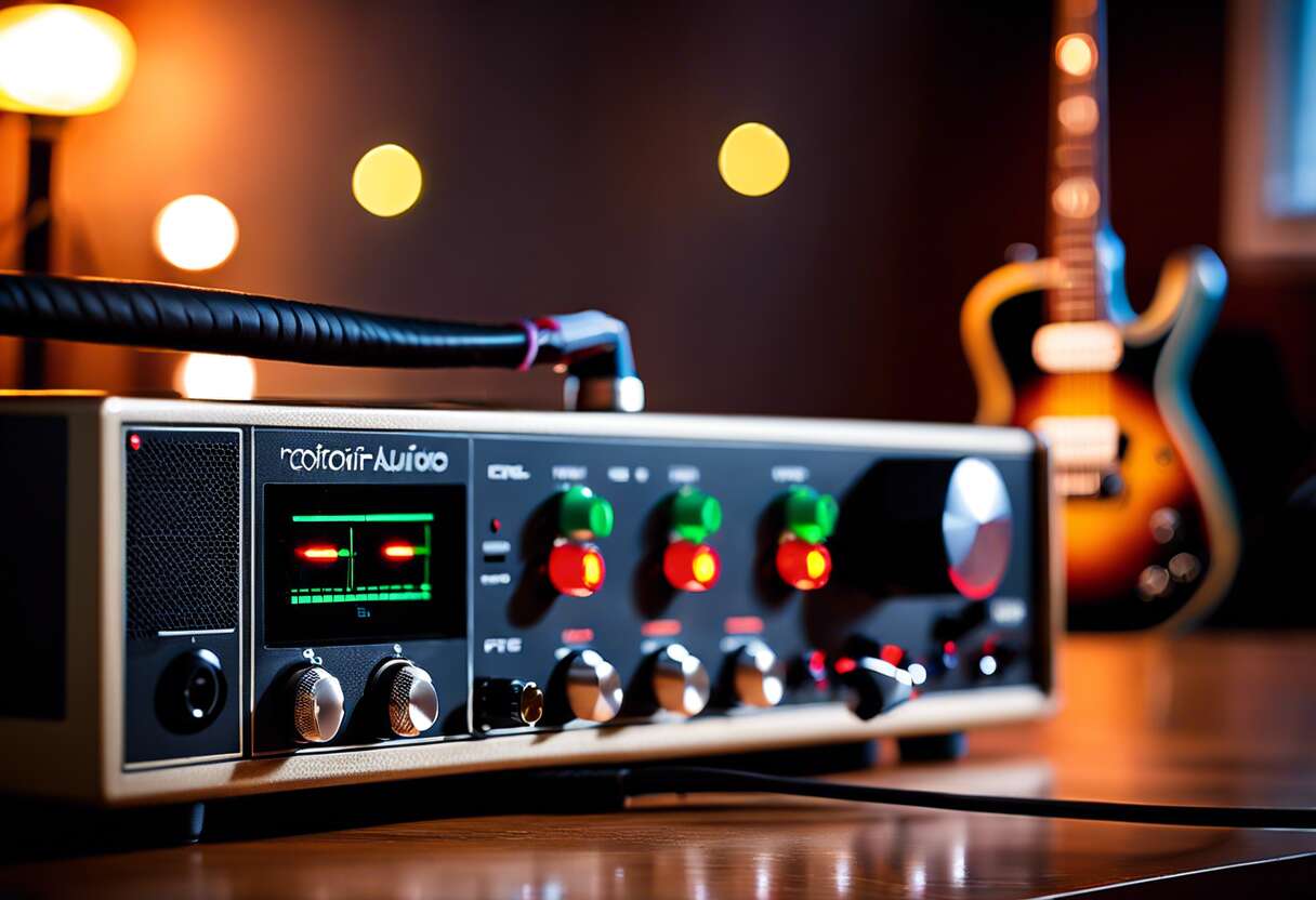 L'interface audio : le cœur de votre configuration d'enregistrement
