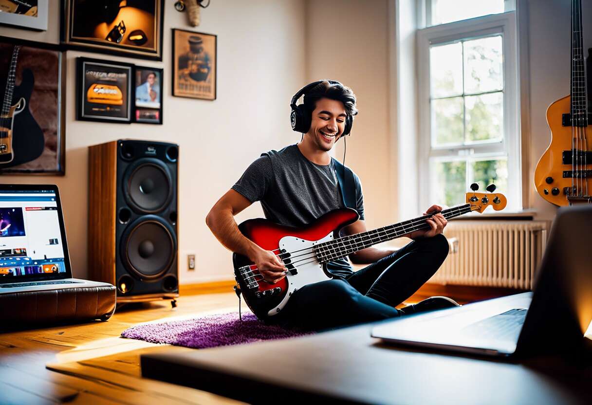 Ressources gratuites en ligne : où trouver des cours pour s'initier à la basse