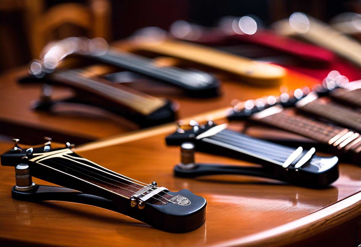 L'importance du choix de capodastre pour les sonorités riches des guitares 12 cordes