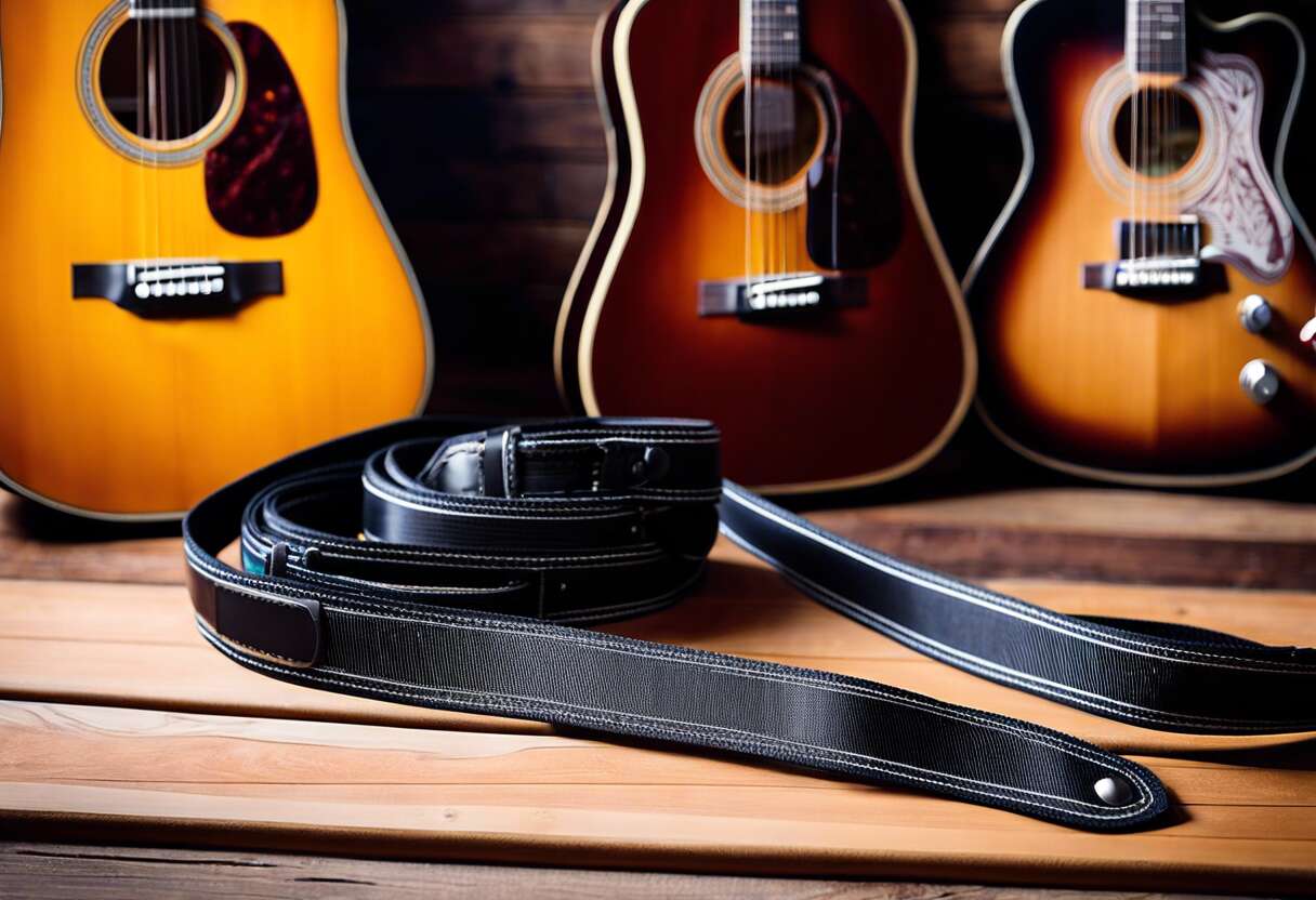 Entretien et durabilité des sangles de guitare : préserver l'esthétique et la fonctionnalité